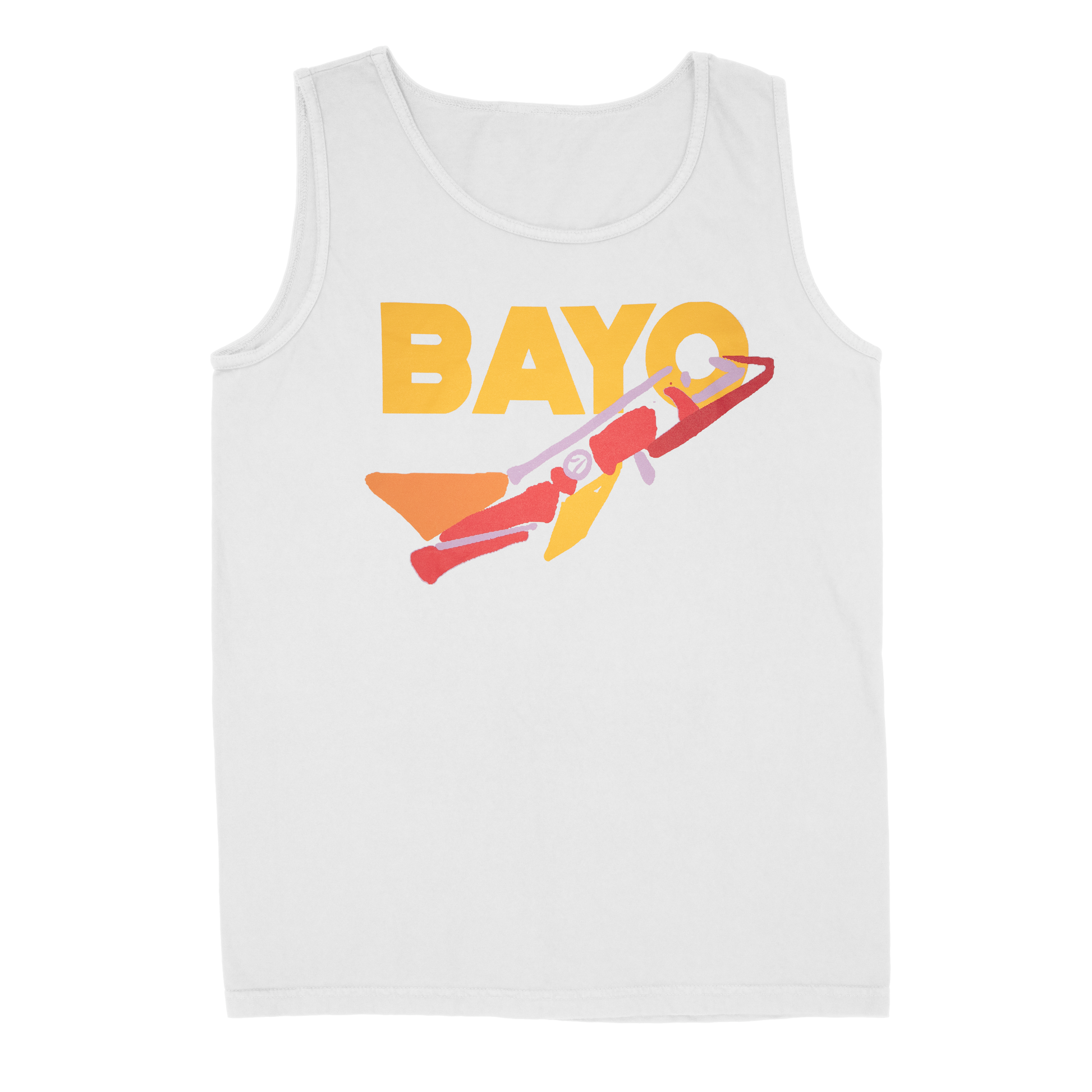 Airplane Tank Top - White