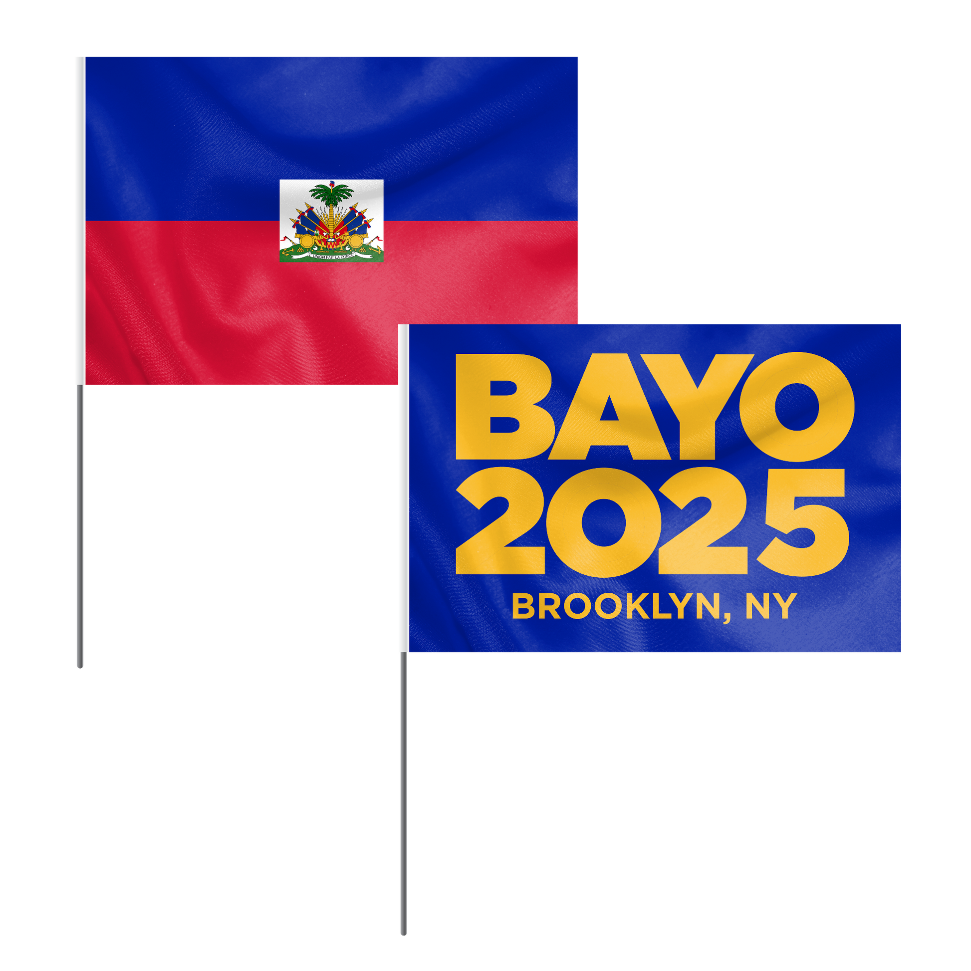 Brooklyn 2025 Mini Flag