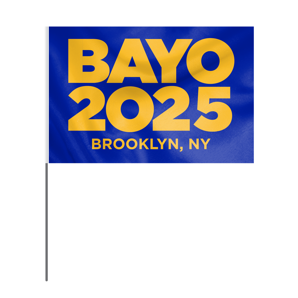 Brooklyn 2025 Mini Flag