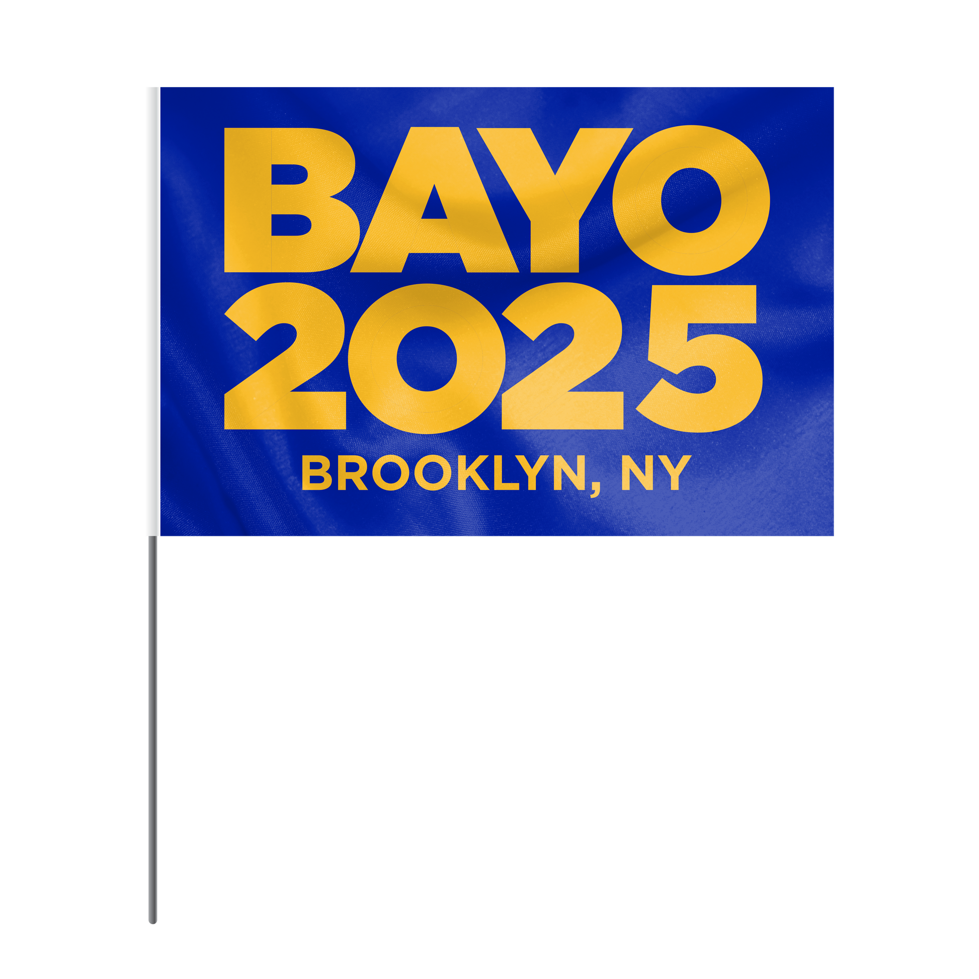 Brooklyn 2025 Mini Flag