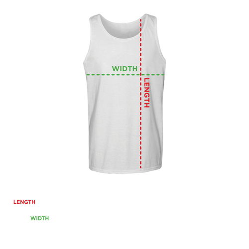 Airplane Tank Top - White